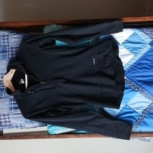 Patagonia women's M R1 quarter zip black